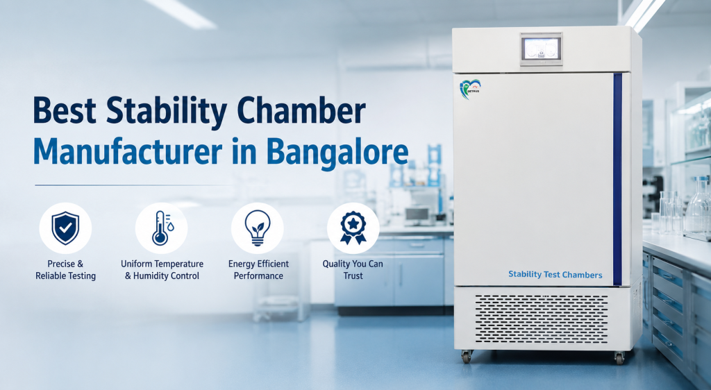 Best Stability Chamber Manufacturer in Bangalore
