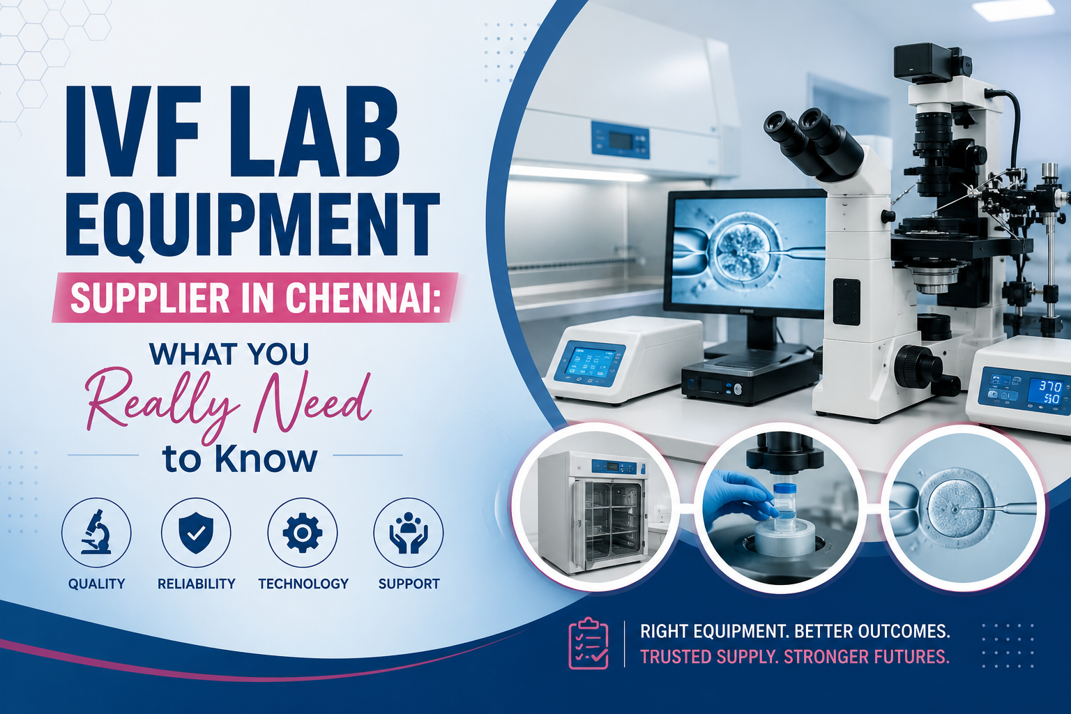 IVF Lab Equipment Supplier in Chennai: What You Really Need to Know