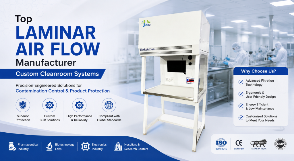 Top Laminar Air Flow Manufacturer | Custom Cleanroom Systems